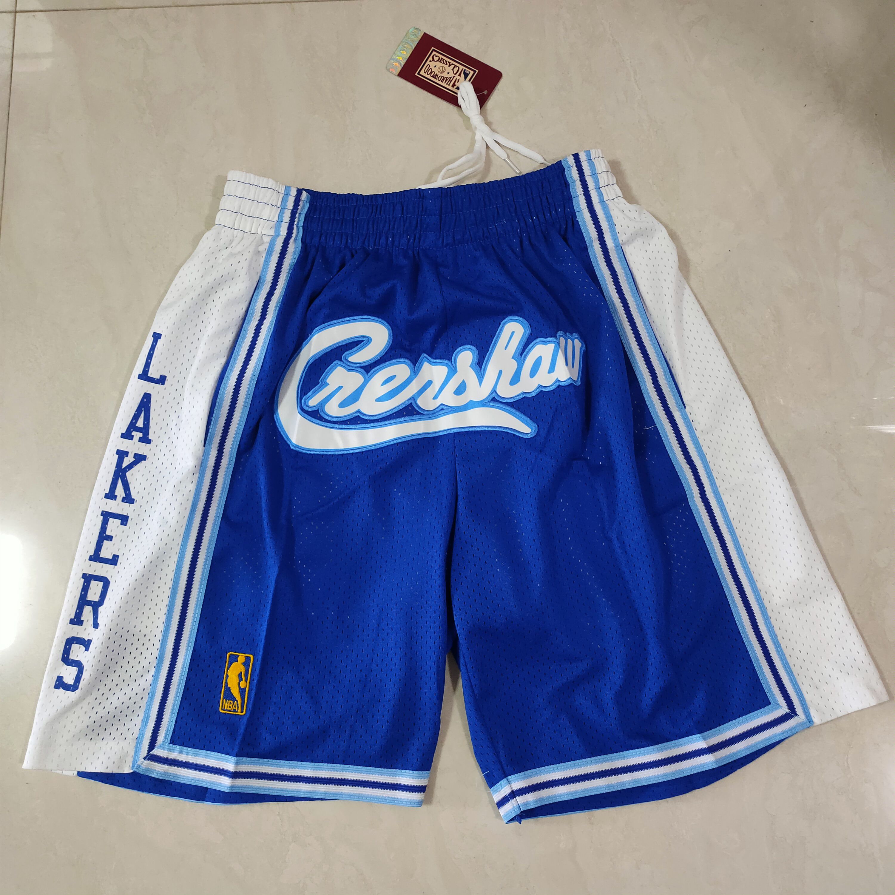 Men 2021 Crenshaw Blue Shorts